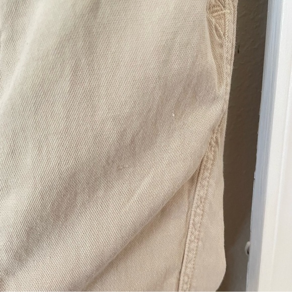 Faherty Arlie Linen Blend Pants in Safari - Picture 9 of 12